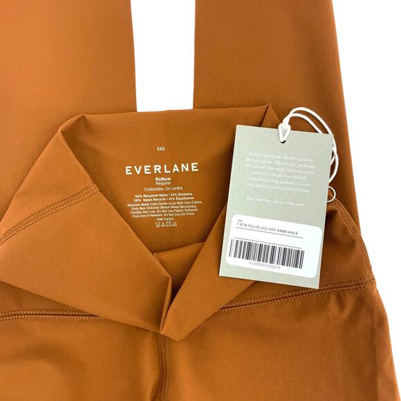 Everlane Renew The Perform Legging Amber Rust Size XXS NWT - Picture 3 of 5